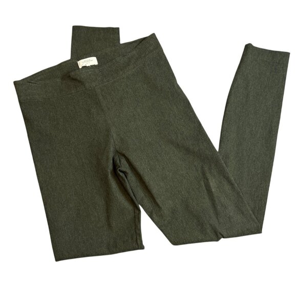 Avenue Montaigne Womens Pull on Flannel Legging Size 8 Minimalist Comfort Chic - Picture 4 of 4